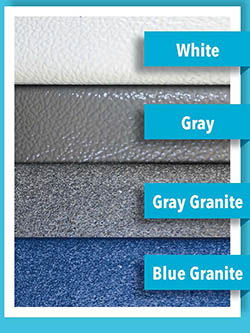 Step and Spa Color Options for Royal Pools